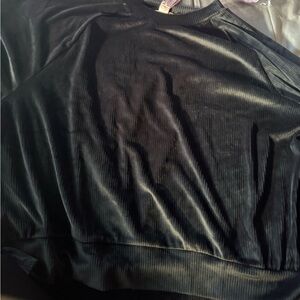 new black victoria secret sweater.